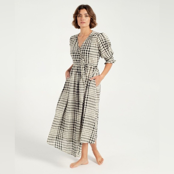 Apiece Apart | Lucinda Wrap Dress - Picture 2 of 7